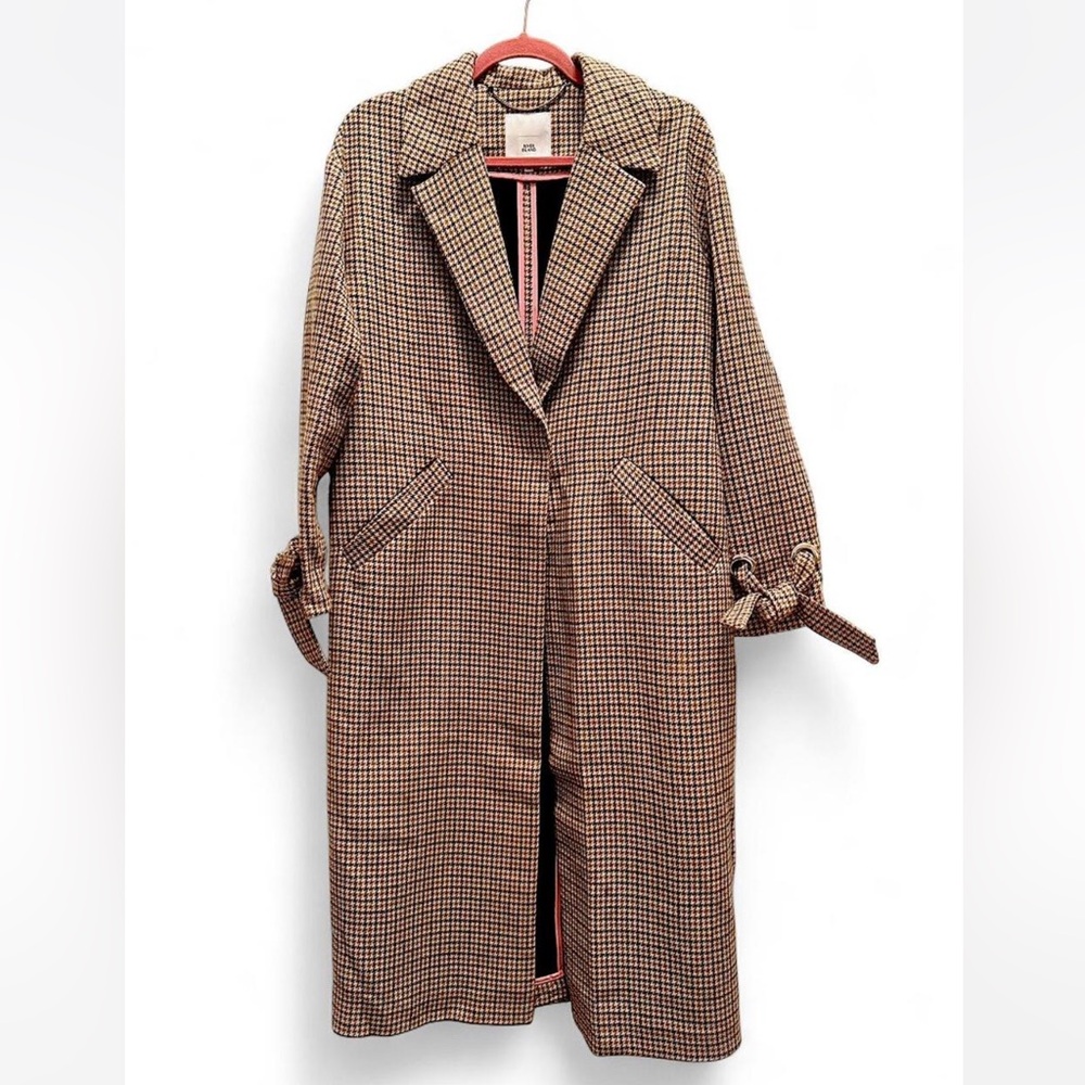 River Island- Houndstooth Coat - Picture 2 of 5